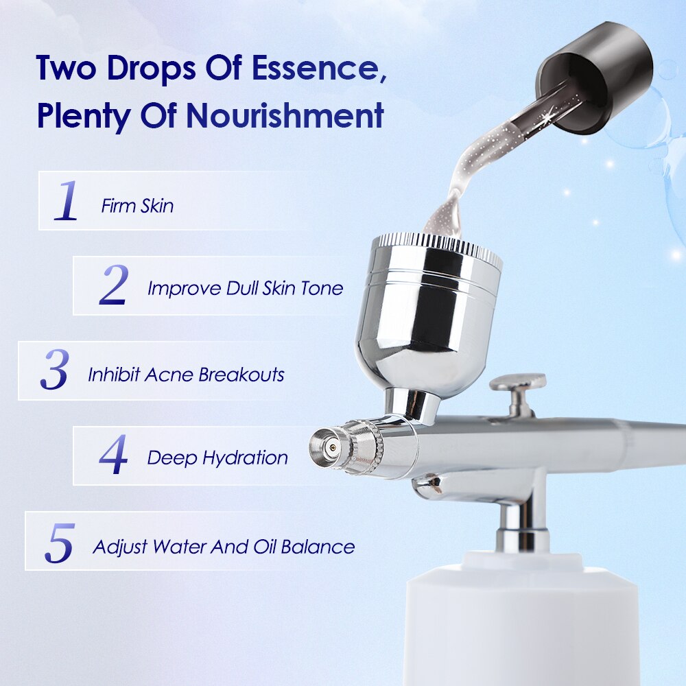 High Pressure Nano Spray Oxygen Injector Household Portable Handheld Facial Moisturizing Beauty Apparatus Skin Care USB Charging