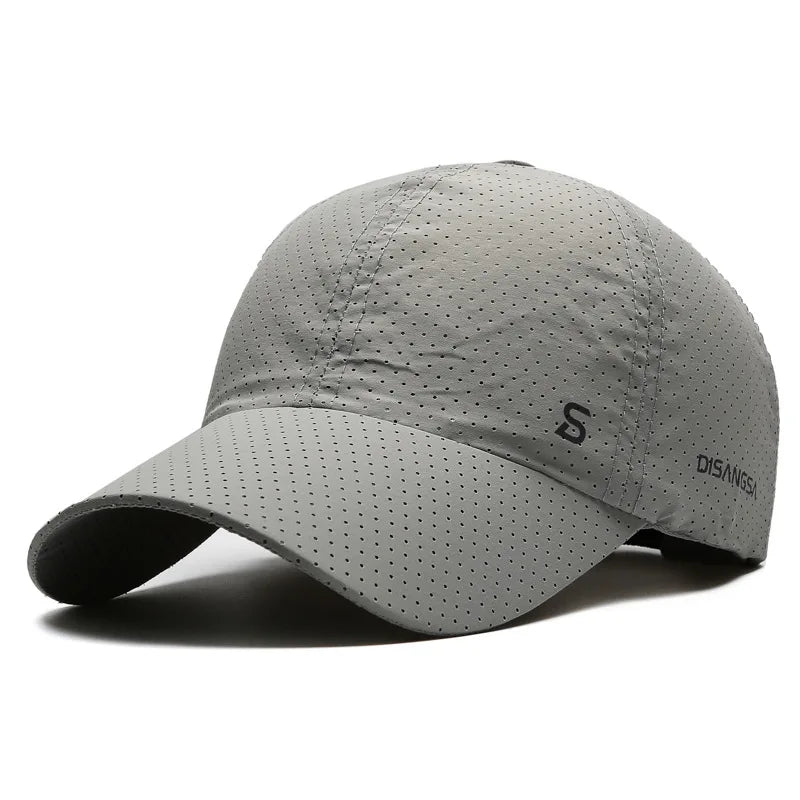 Outdoor Sun Hat Quick-Dry Breathable — Summer Fishing Baseball Cap Men's Sweat-Wicking Outdoor — view 7 of hats & caps