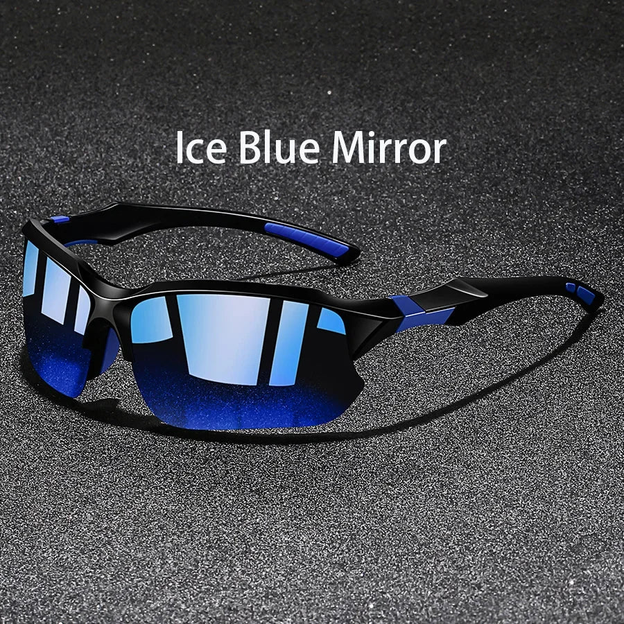UV400 Sport Sunglasses — Unisex Wraparound Running & Hiking Eyewear — view 11 of sunglasses
