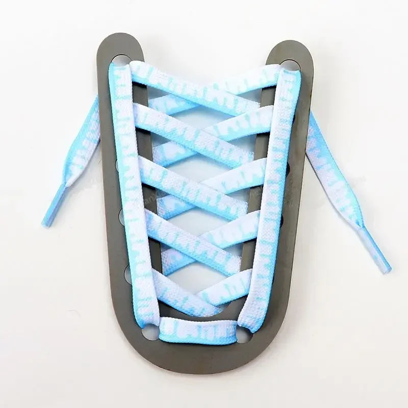 Rainbow Ice-Cream Shoelaces — Elastic No-Tie Sneaker Laces — view 16 of shoe accessories