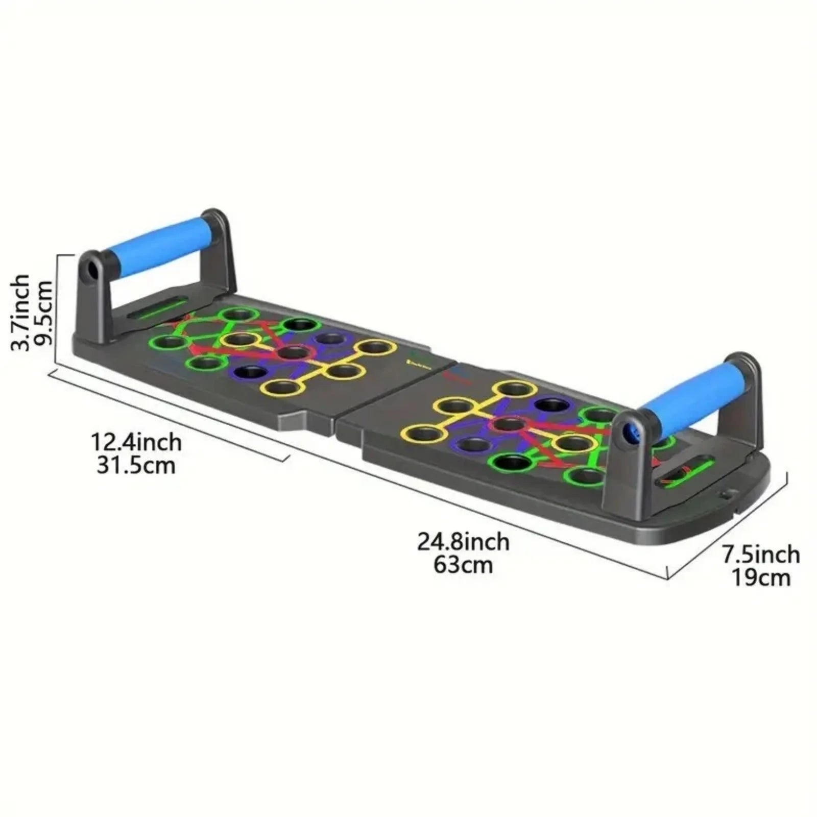 28-in-1 Push-Up Rack Board System, Home Gym Workout Trainer — product photo 2
