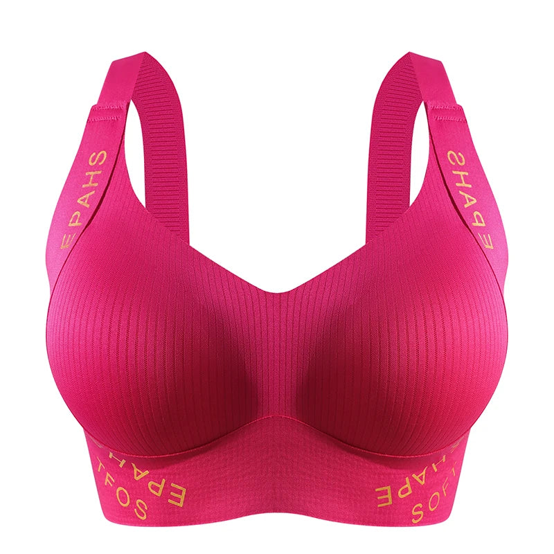 Wireless Jelly-Glue Push-Up Bra &mdash; Seamless Bralette Breathable Sports Underwear — view 8 of sports bras
