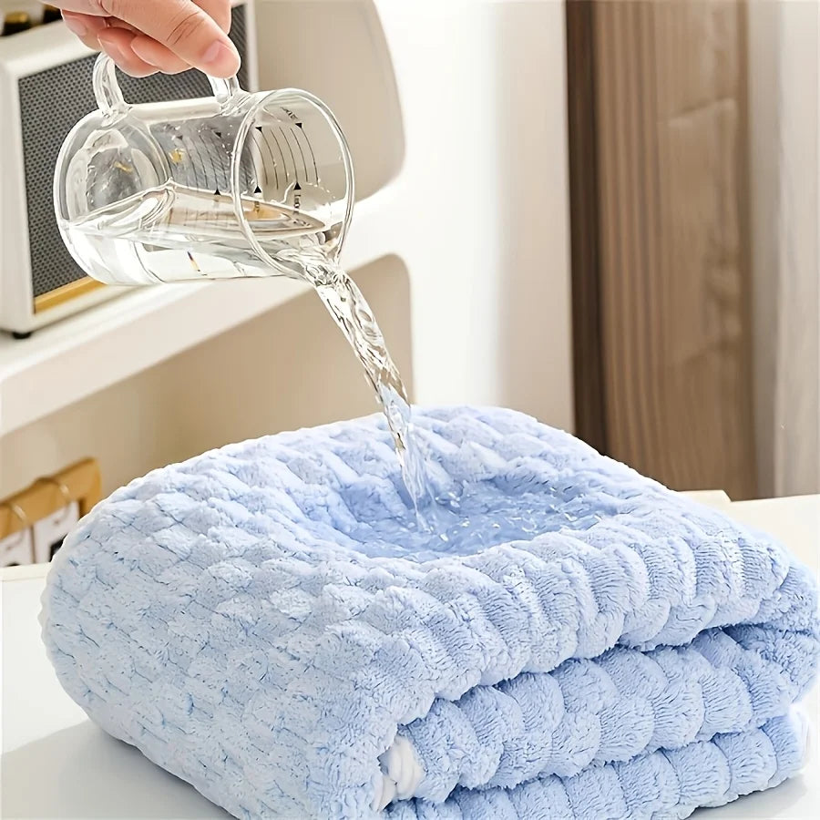 Bath Towels Coral Velvet Cloud — Thickened Enlarged Soft Quick-Dry Individually Packaged — view 6 of bath & towels