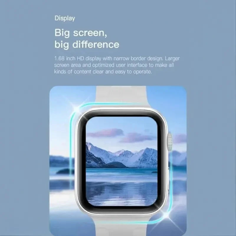 2025 Men's Smart Watch — 1.73in Bluetooth Call Blood Oxygen & Pressure Monitor Smartwatch — view 5 of smart watches