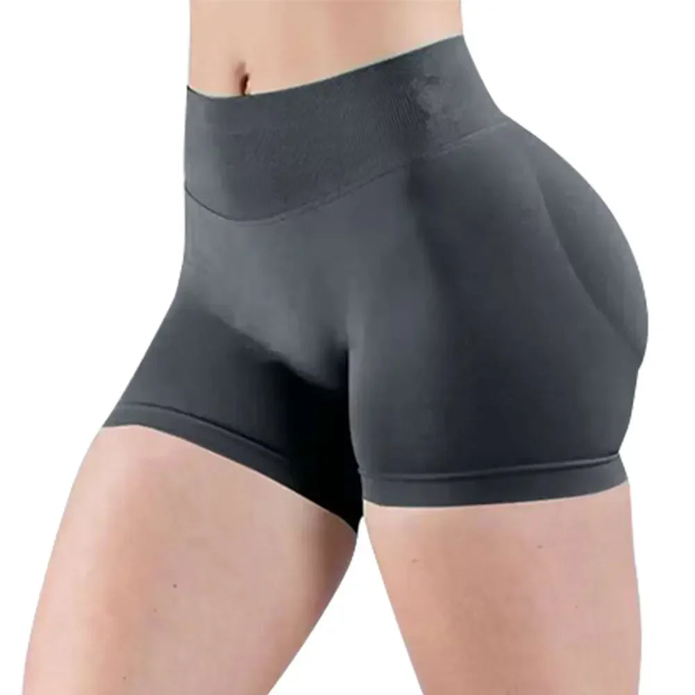 Women's Activewear Seamless Biker Shorts — High-Elastic Squat-Proof Yoga Workout Tights — view 7 of women's activewear