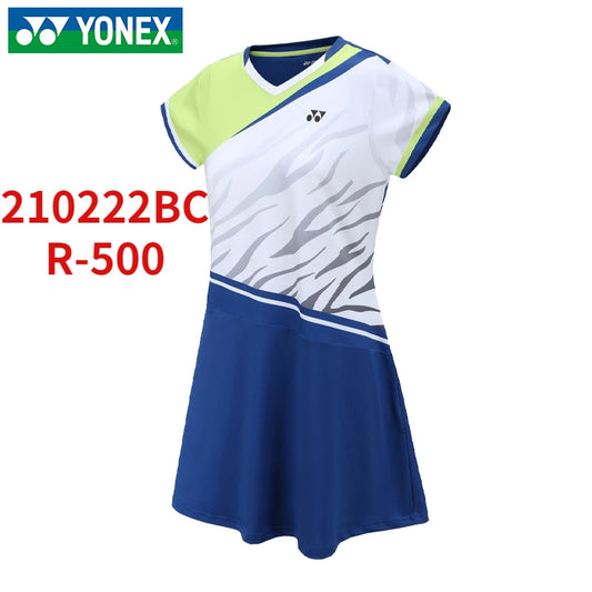 yonex sport Jersey sports clothing sportswear badminton dress 2022  for women tennis Fitness Half Skirt long