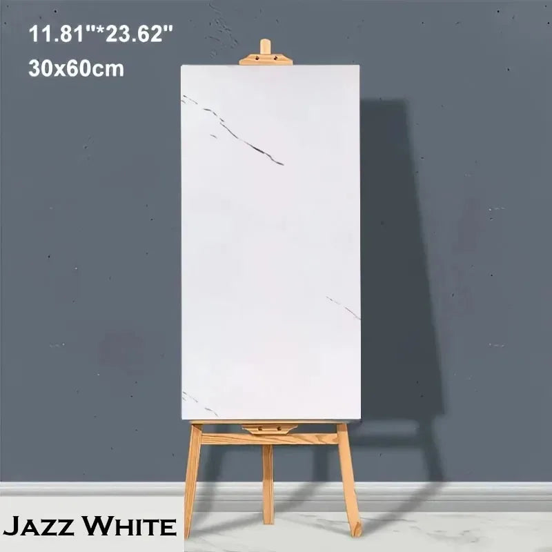 30×60cm Marble Peel-and-Stick PVC Tiles (10–20PCS) – Waterproof Removable Self-Adhesive Floor & Wall Stickers
