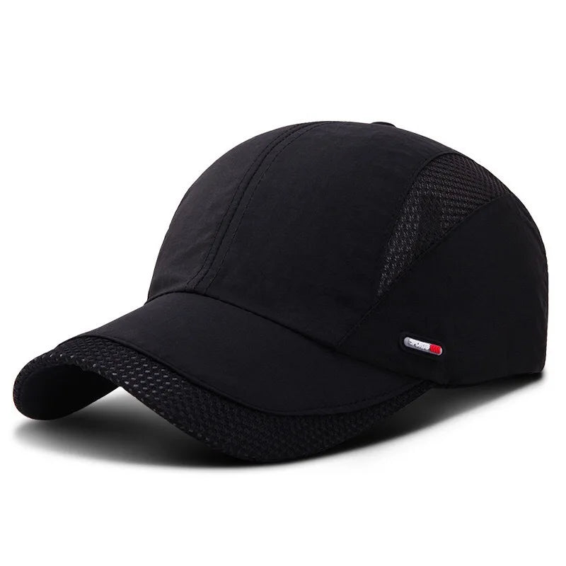 Quick-Dry Adjustable Baseball Cap - Moisture-Wicking Sun Hat for Outdoor Sports — view 4 of baseball caps