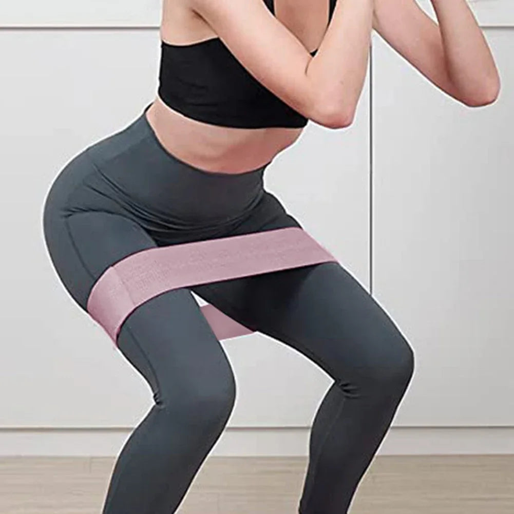 Resistance Bands — Glute Booty Bands, Hip Thigh Sculpt Elastic Workout Set — view 2 of sports & fitness
