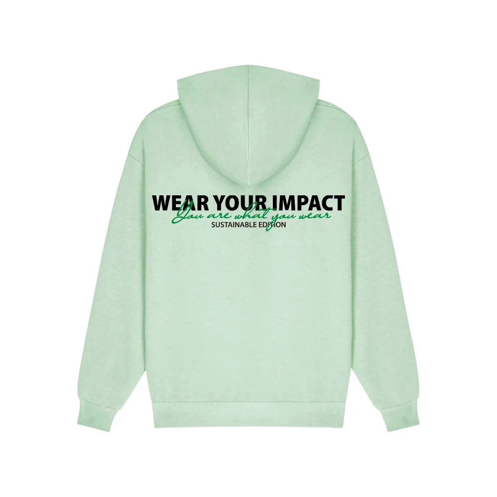 Men's and Women's Solid Color Pocket Hoodies Sports Fitness Sweatshirt Streetwear Clothes WEAR YOUR IMPACT  [ SUSTAINABLE ]