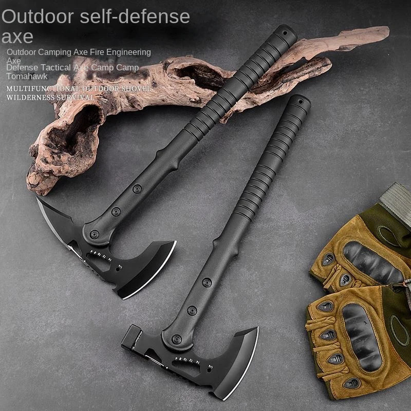Devil's Assault Tactical Camping Axe — Multi-Function Survival Hatchet — view 1 of outdoor sports