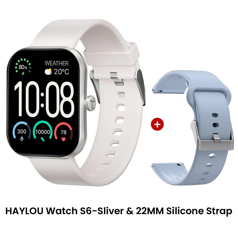 HAYLOU Watch S6 Smart Watch — 2.01in HD Bluetooth Voice Calling IP68 Smartwatch — view 13 of smart watches