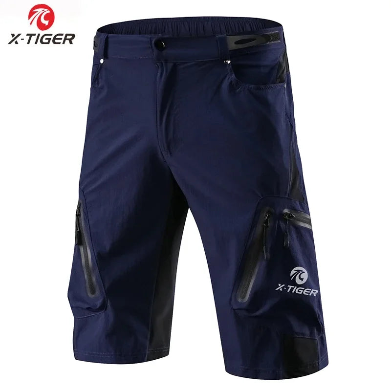 X-Tiger Men&rsquo;s Cycling Shorts &mdash; 5D Gel Pad MTB Downhill Loose Outdoor Bike Shorts — view 17 of shorts