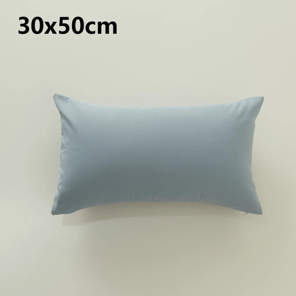 Plaid Sofa Cushion Cover &mdash; 30&times;50 &amp; 45&times;45 cm Multi-Color Stripe Pillowcase — view 8 of cushion covers & pillow cases
