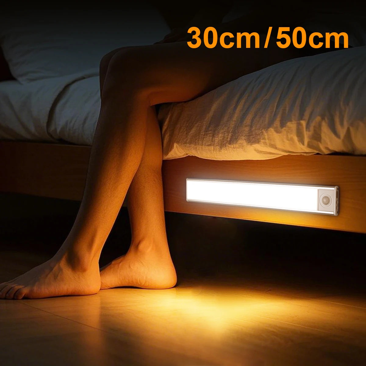 Aluminum LED Light Bar &mdash; USB Rechargeable Motion-Sensor Magnetic Strip for Stairs, Closet &amp; Hallway — view 5 of led &amp; smart lighting