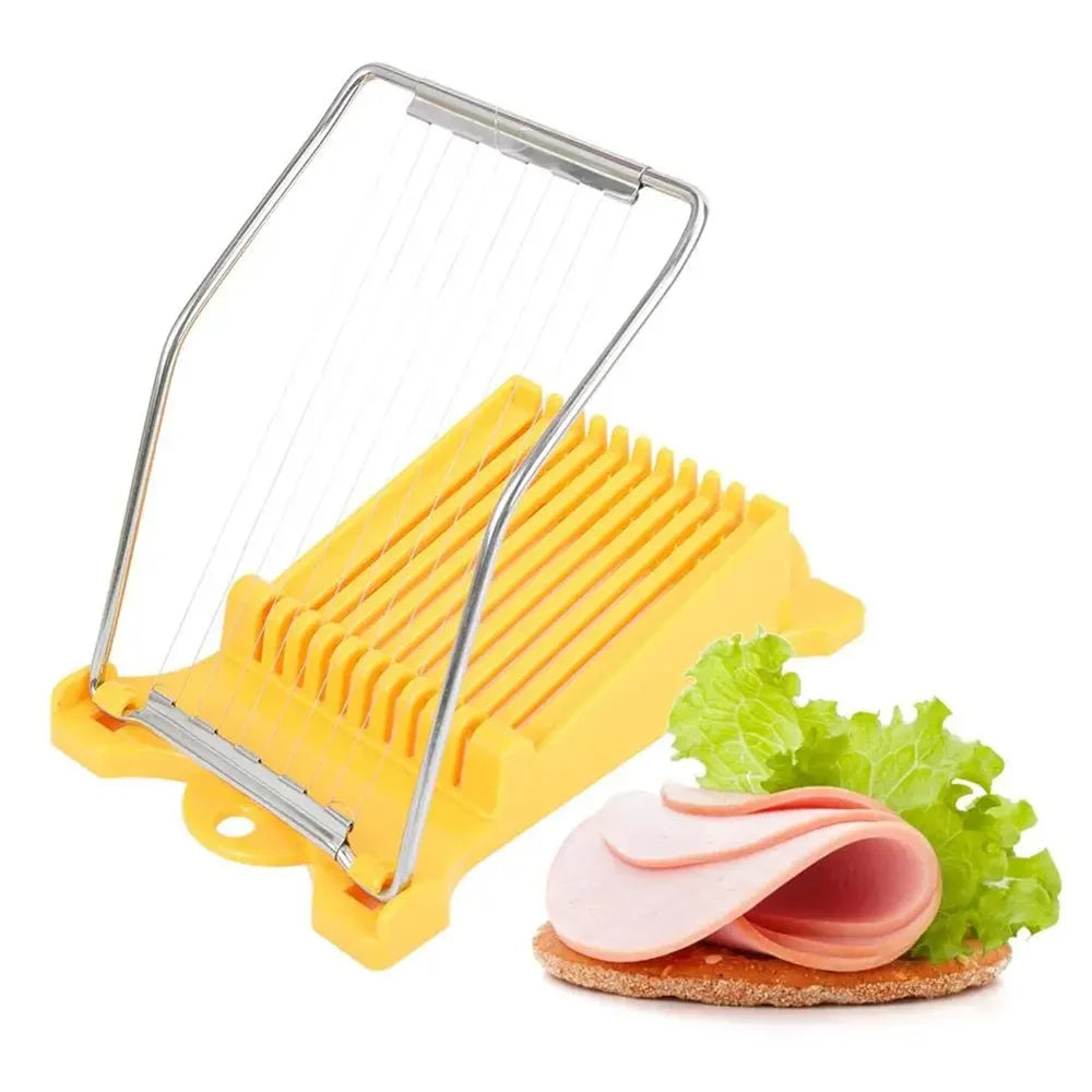 Luncheon Meat &amp; Egg Cutter &mdash; Stainless Steel Slicer for Banana, Cheese &amp; Strawberry — view 4 of kitchen gadgets