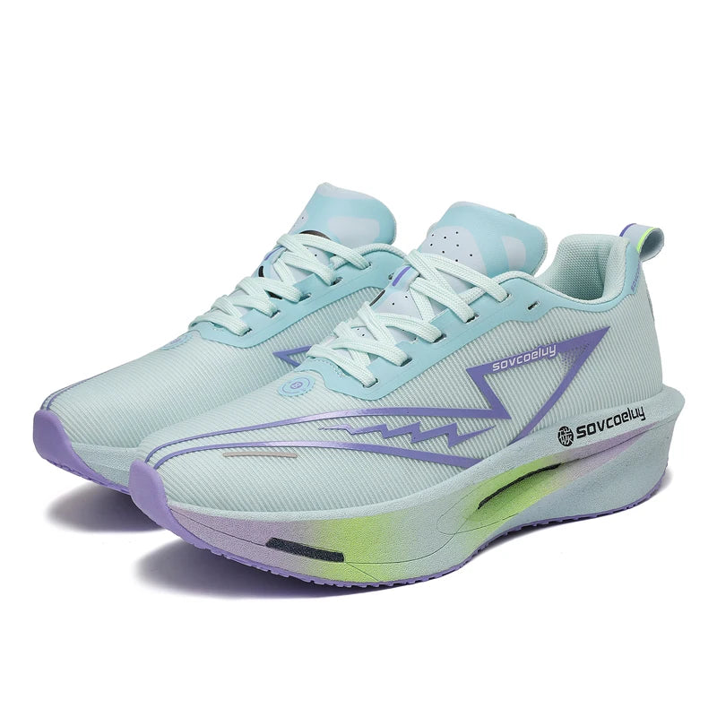 All-Season Carbon Plate Running Shoes — Marathon Performance Sneakers Men & Women — view 8 of athletic & training