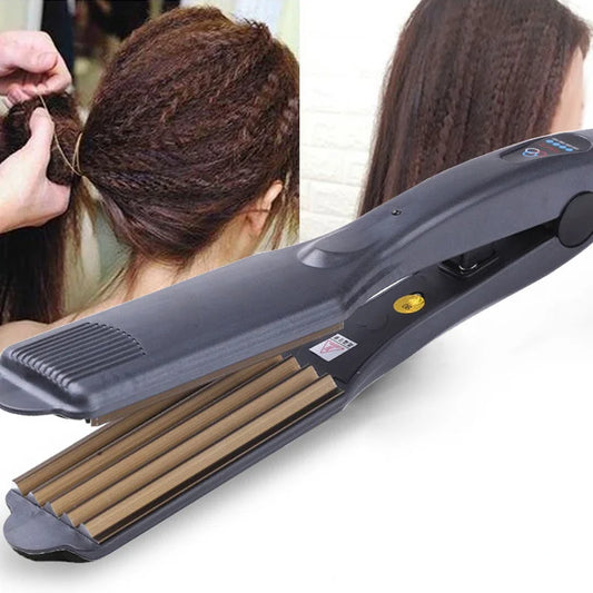 Professional Fast Volumizing Hair Iron Small Waves Hair Crimper Machine Volume Corrugation Fluffy Hair Styling Tools