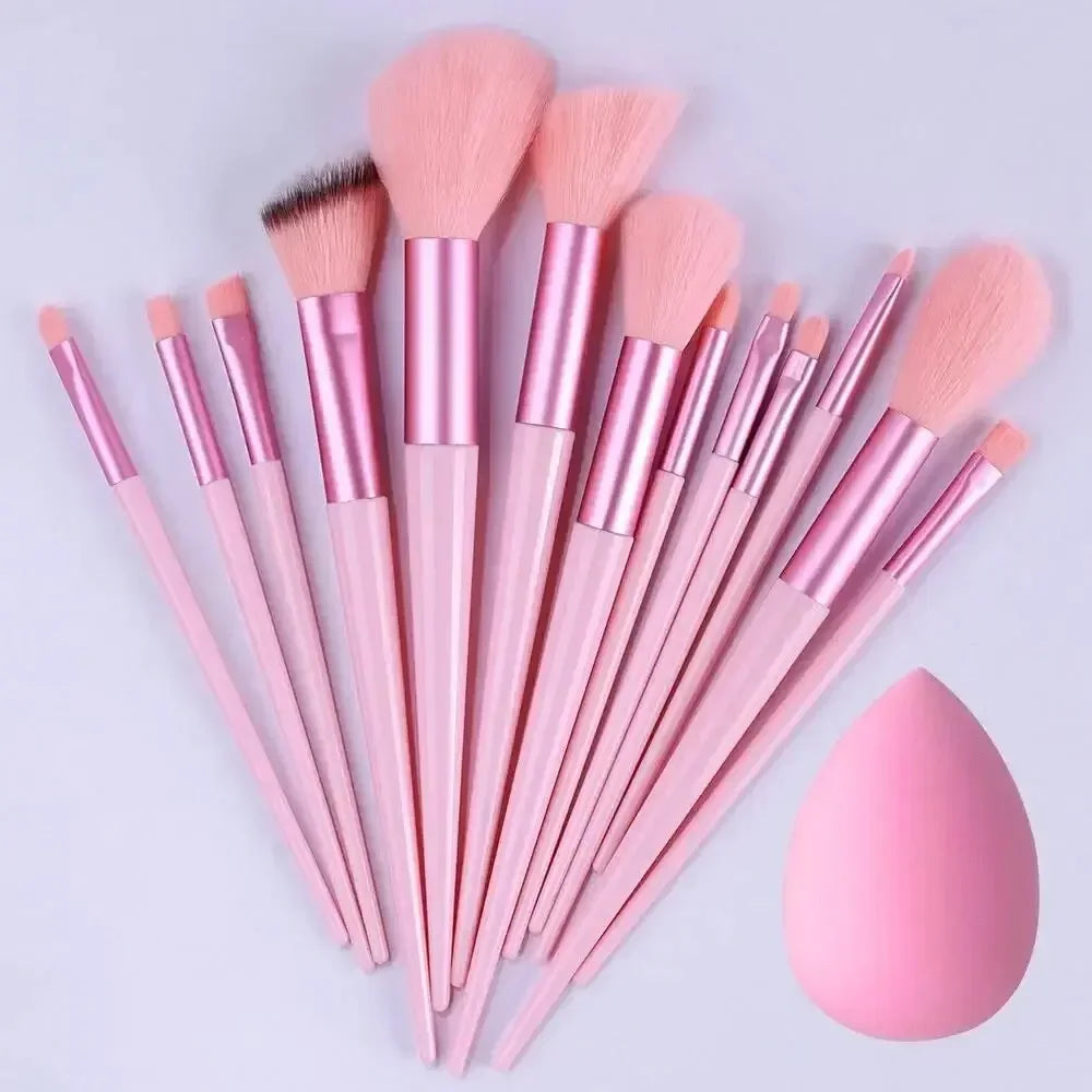 Professional Makeup Brush Set — Soft Fluffy Cosmetic Brushes for Foundation, Powder &amp; Blush — view 15 of makeup