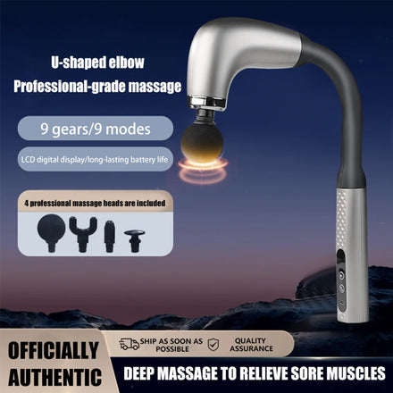 Fascia Gun — Electric Trigger-Point Massage Gun, Pro Body Recovery Massager — view 1 of sports & fitness