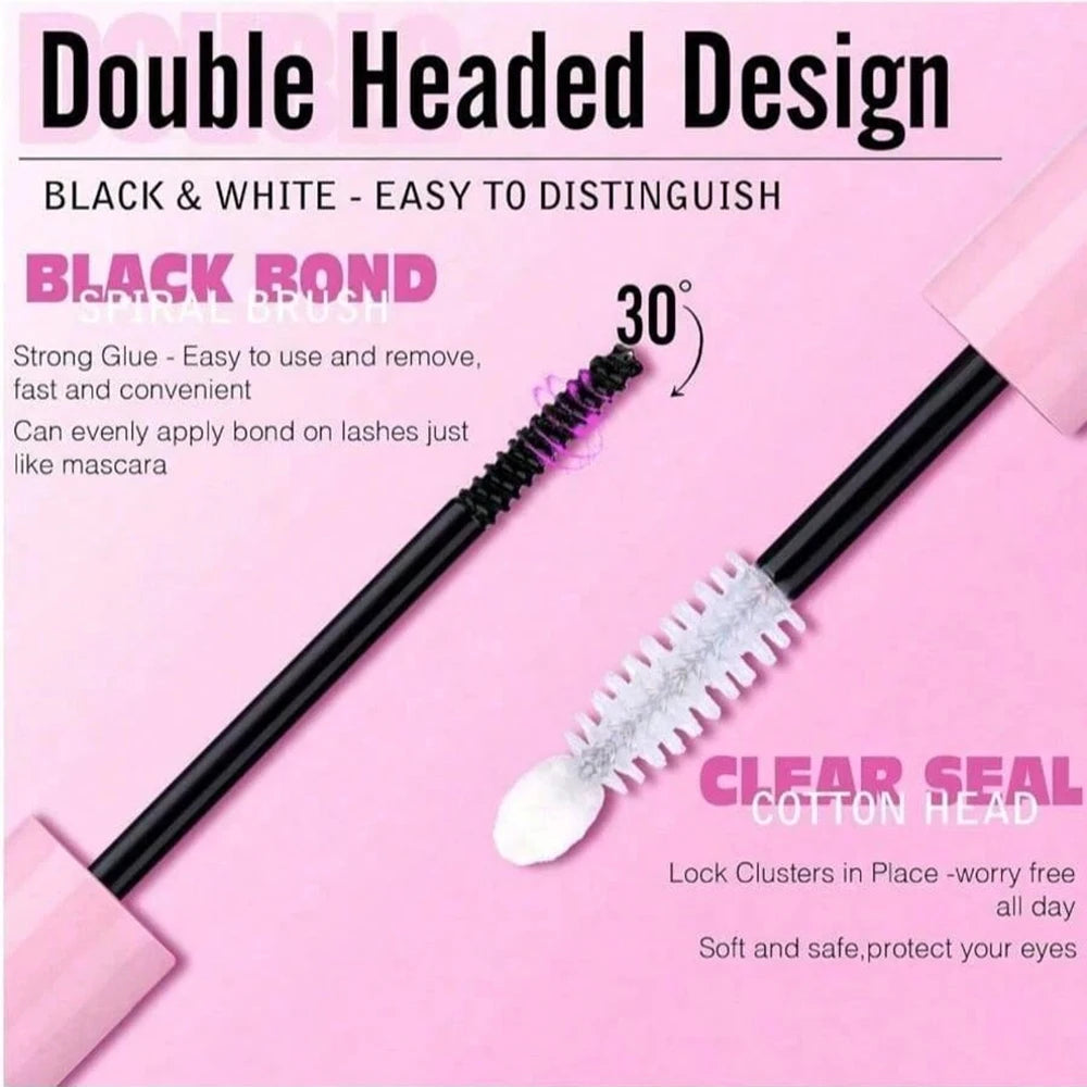 48H Lash Cluster Bond & Seal – Strong Hold Eyelash Glue for DIY Lash Extensions — view 3 of beauty & personal care