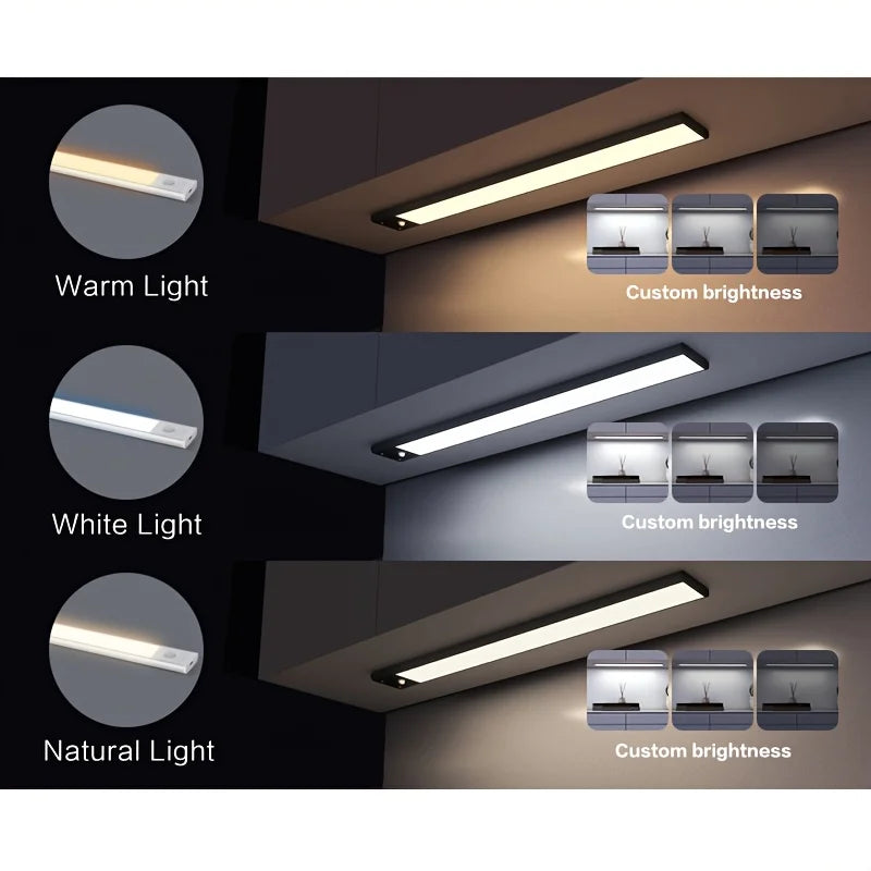 10&ndash;50cm LED Motion Sensor Night Light &mdash; Wireless USB Rechargeable Wall &amp; Under-Cabinet Lamp — view 5 of led &amp; smart lighting