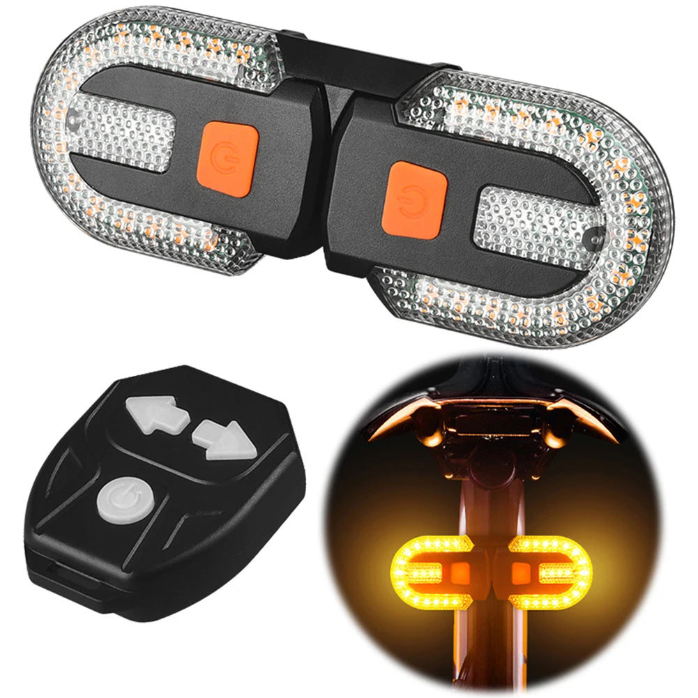 Bicycle Turn Signal Tail Light with Wireless Remote — Brake & Indicator Set — view 6 of outdoor sports