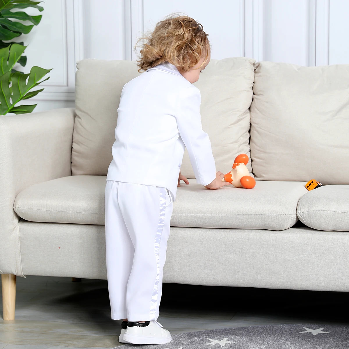 Baby Boy Suit Set – Formal Tuxedo for Baptism, Christening, Weddings, and Special Occasions