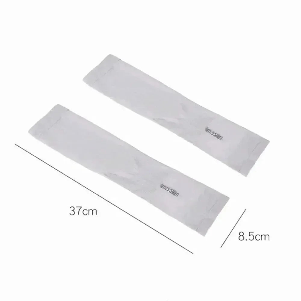 Cooling UV Compression Arm Sleeves — Sun Protection for Cyclists & Golfers — view 4 of braces & support