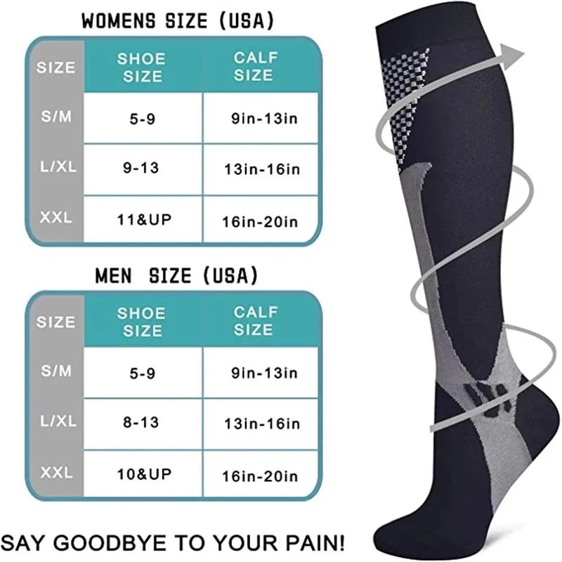 Plantar Fasciitis Compression Socks — Pro 20–30 mmHg Running Pair — view 5 of braces & support