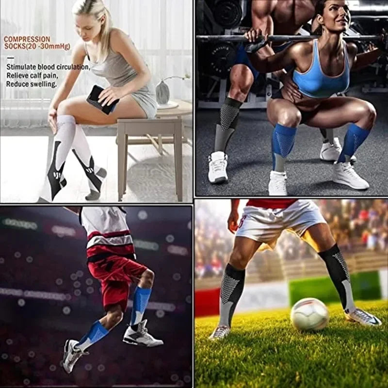 Plantar Fasciitis Compression Socks — Pro 20–30 mmHg Running Pair — view 4 of braces & support