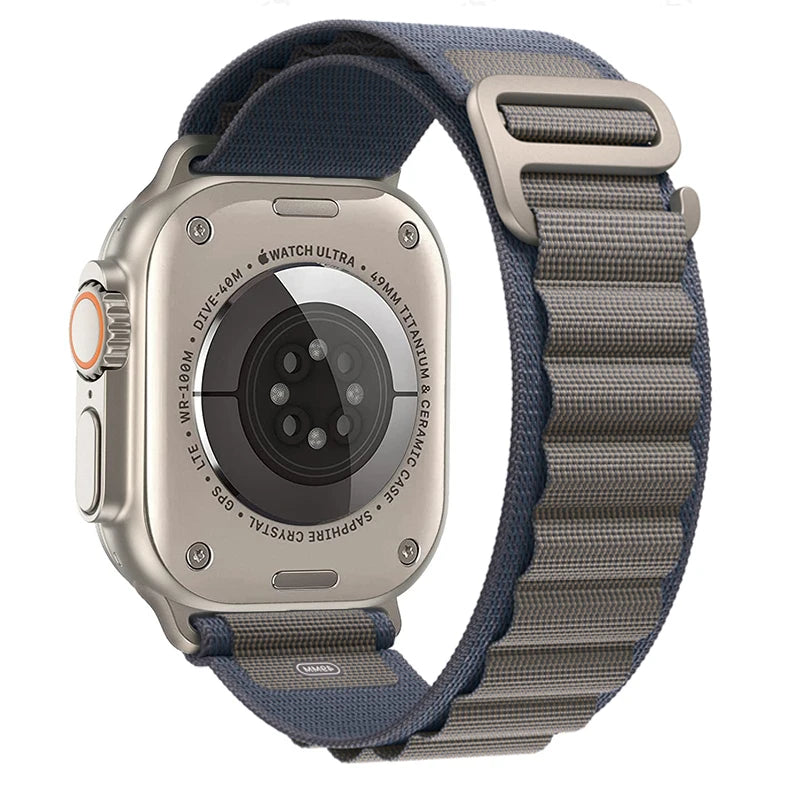 Alpine Loop Strap for Apple Watch Ultra — Nylon Hook Band 42/45/46/49mm — view 8 of watch straps