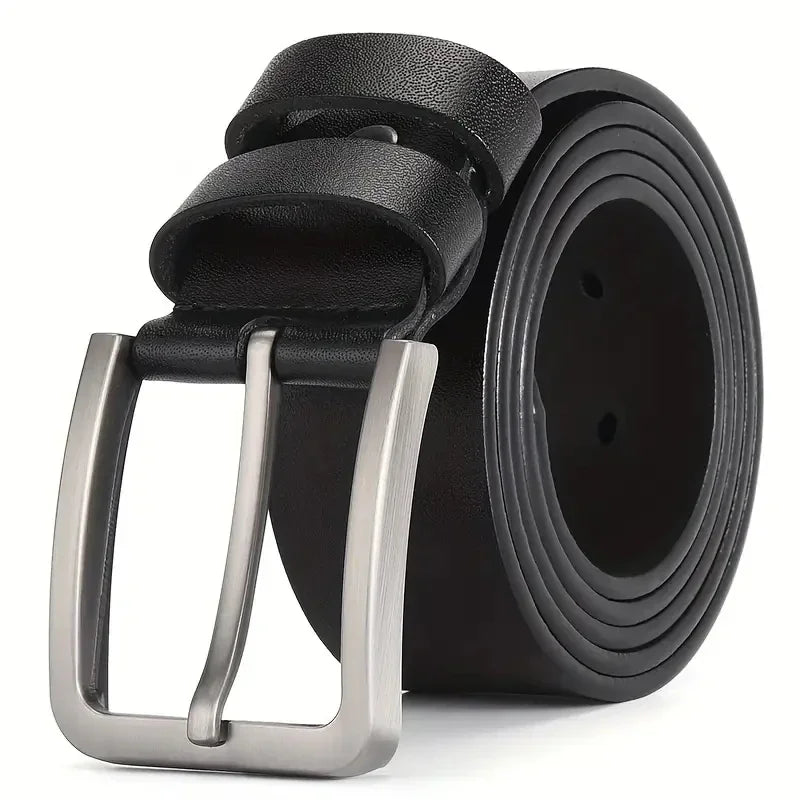 Belts Genuine Leather Men's Designer Pin-Buckle Belt — Luxury-inspired Luxury — view 5 of belts