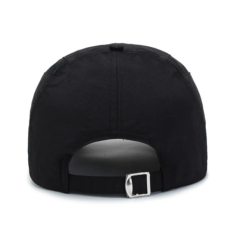 Quick-Dry Adjustable Baseball Cap - Moisture-Wicking Sun Hat for Outdoor Sports — view 2 of baseball caps