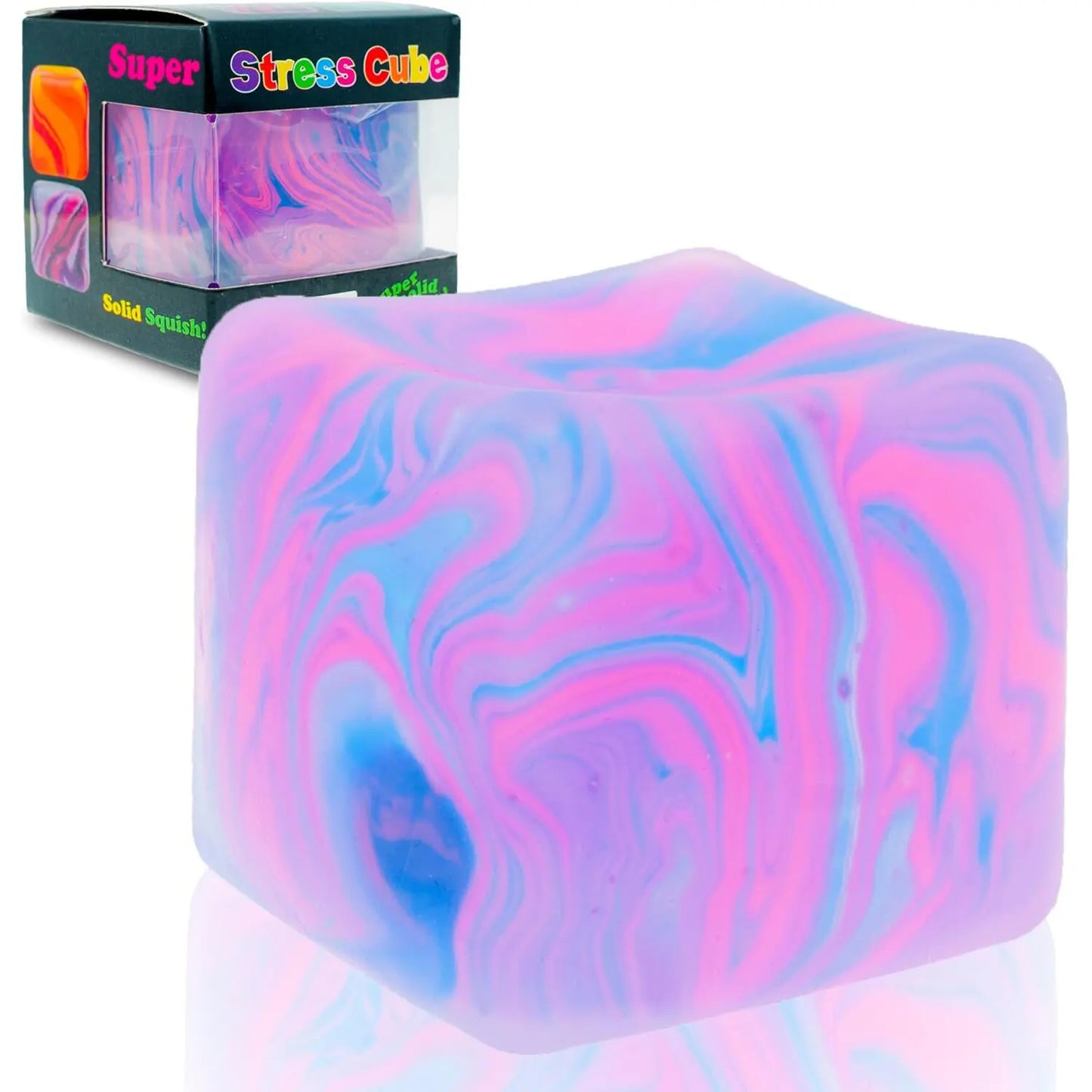 Ice Cube Sensory Fidget Toy — Squishy Stress-Relief Rabbit Squeeze Toy — view 12 of toys