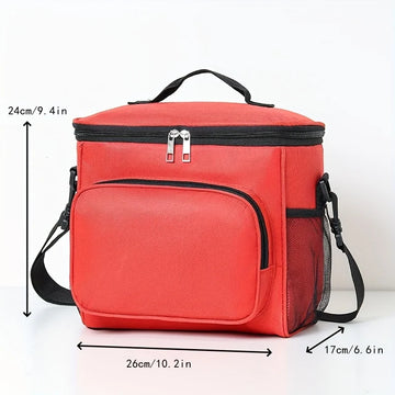 Premium Crossbody Bento Lunch Bag - Large-Capacity Insulated Meal Carrier — view 1 of lunch bags
