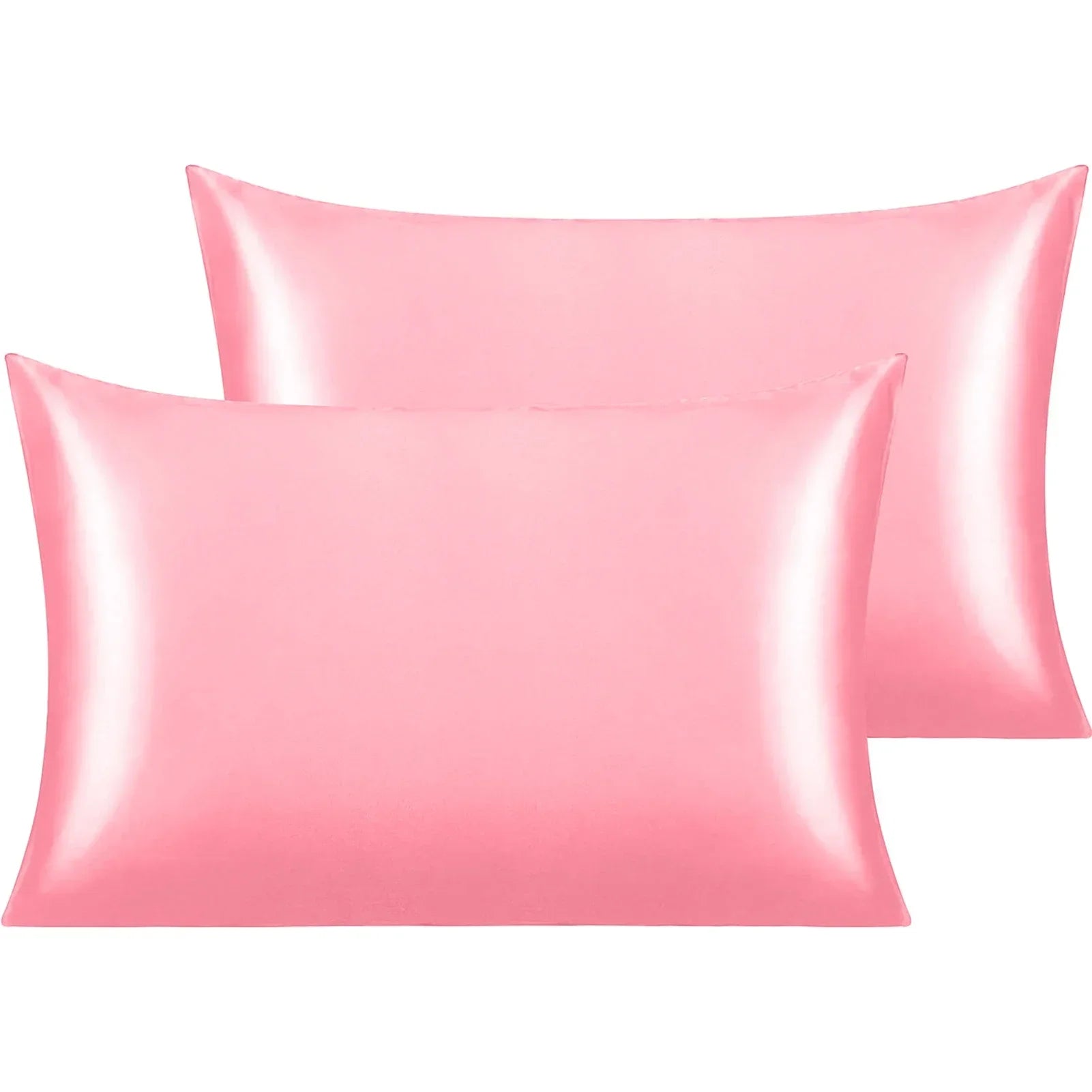 Pack Satin Pillowcases – Cooling, Super Soft Silk-Like Pillow Covers with Envelope Closure — view 13 of home & kitchen