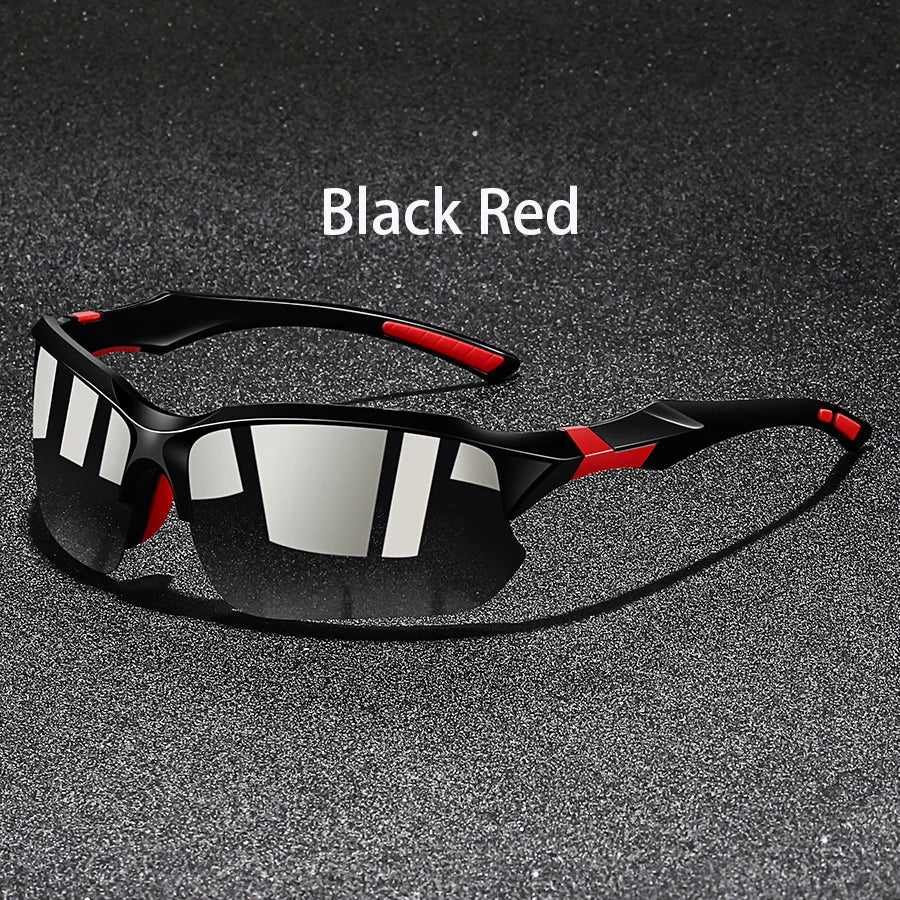 UV400 Sport Sunglasses — Unisex Wraparound Running & Hiking Eyewear — view 13 of sunglasses