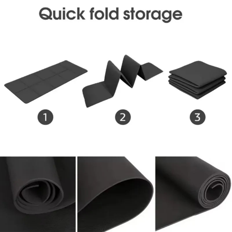 Yoga Mat — Anti-Skid 4mm EVA Yoga & Pilates Mat, Everyday Workout Surface — view 3 of sports & fitness