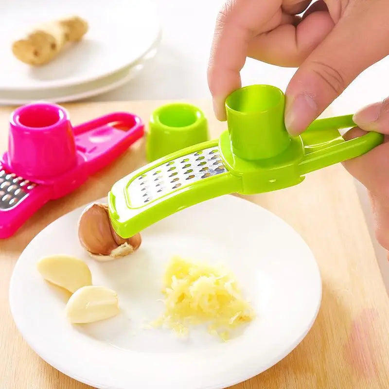 Garlic Crusher Press &mdash; Multi-Functional Manual Garlic &amp; Ginger Grinder &amp; Peeler — view 2 of kitchen gadgets
