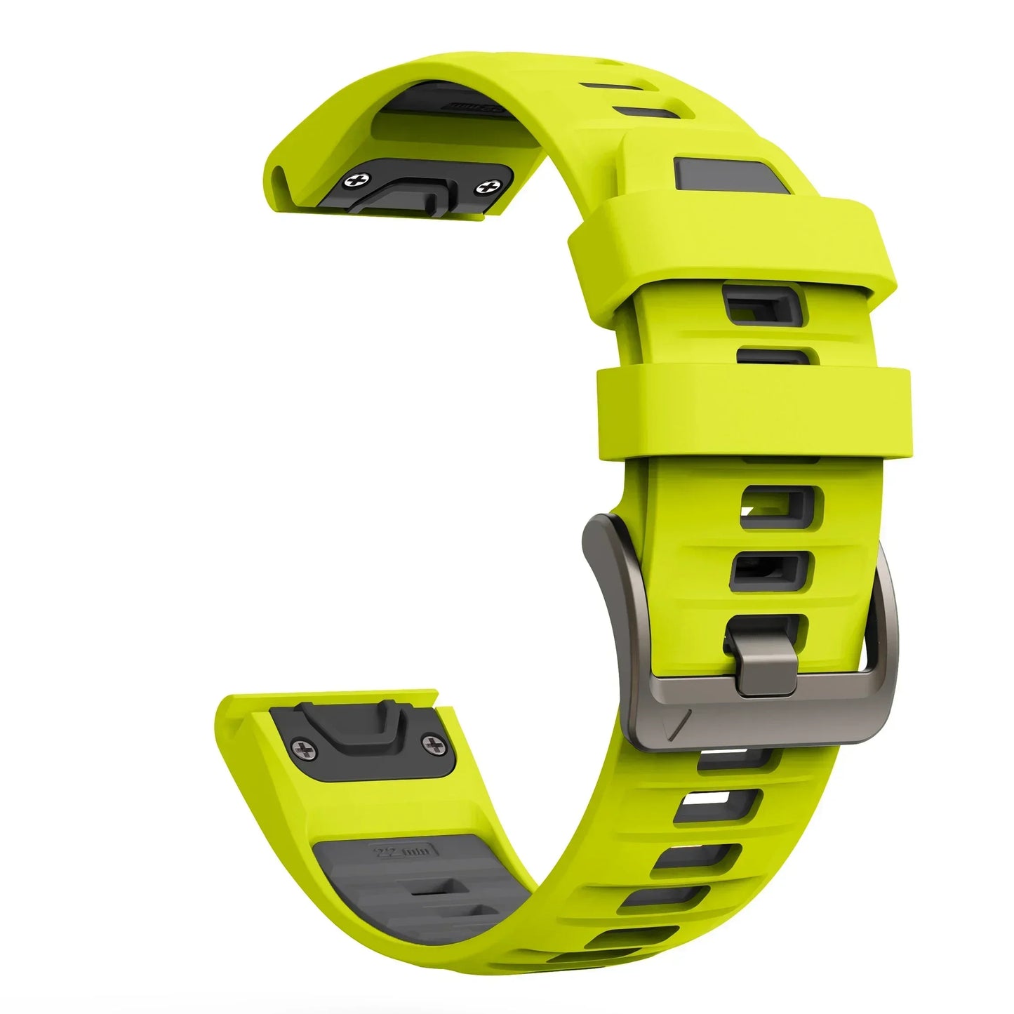 QuickFit Watch Band for Garmin Fenix 8/7/6/5/Epix Pro — 22/26mm Silicone Sport Strap