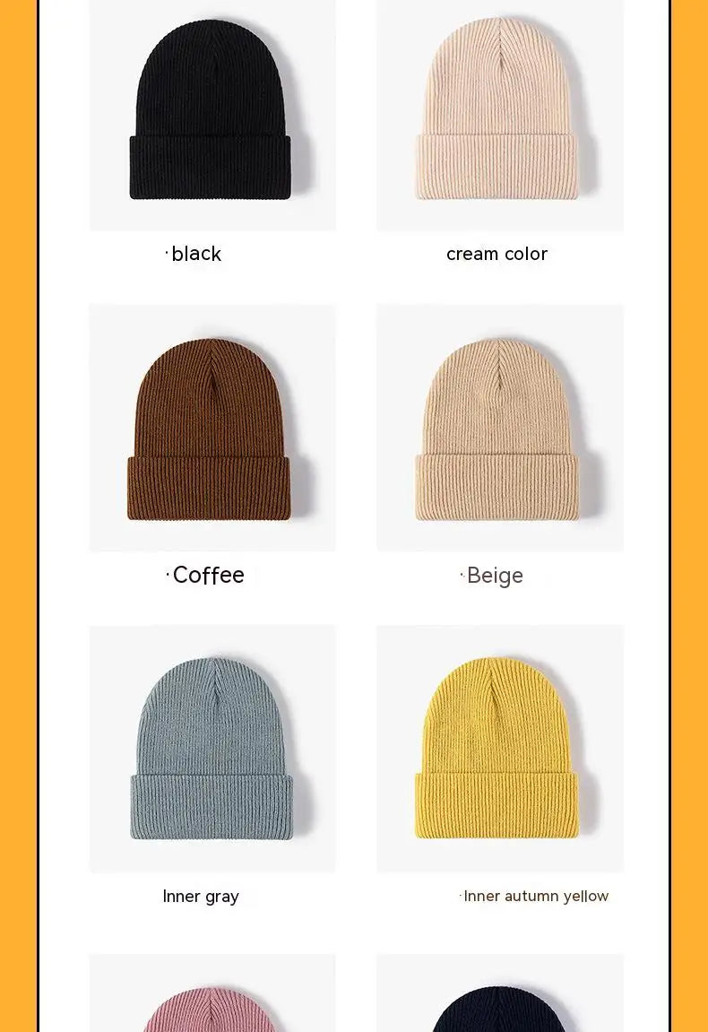 Style 20b00c 10 Colors Adult Knit Beanie for Men Women Youth Teenagers Boys Girls Warm Snug Hat Cap