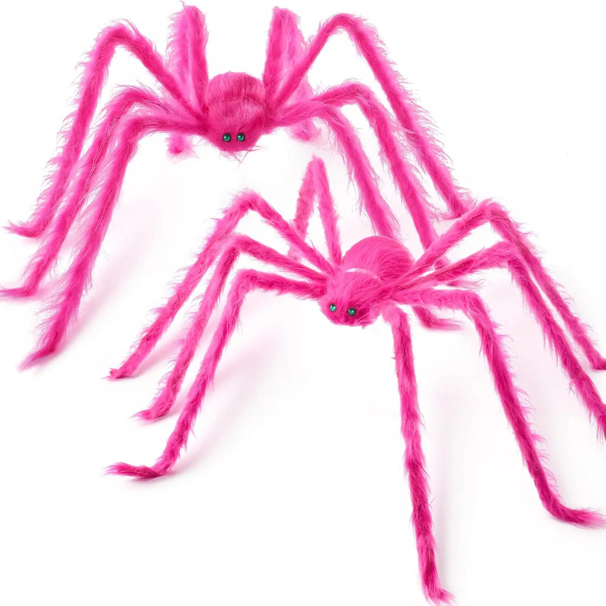 2-Pack Giant Hairy Spider Halloween Outdoor Decorations, 5 Ft — product photo 1