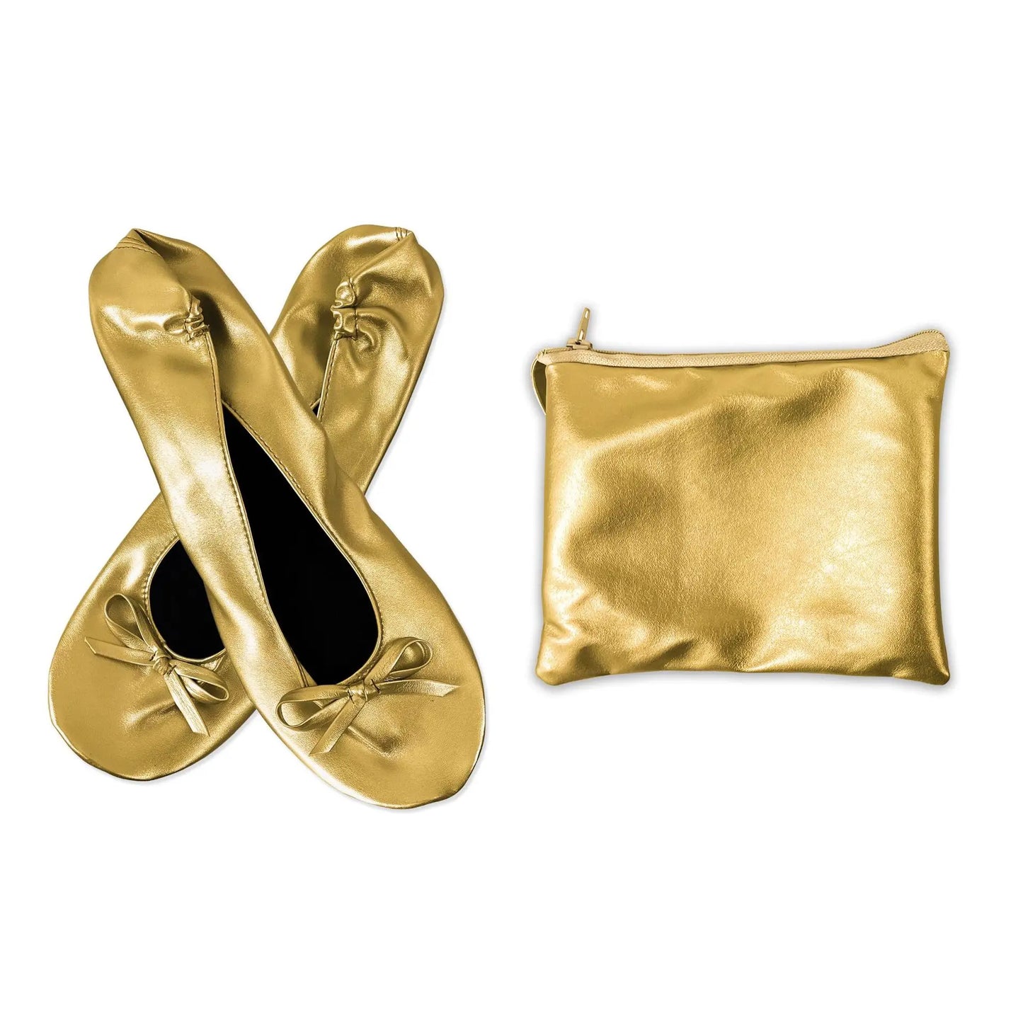 Flats & Ballet — Foldable Roll-Up Ballet Flats, Portable Purse-Size Travel Slippers — view 7 of flats & ballet