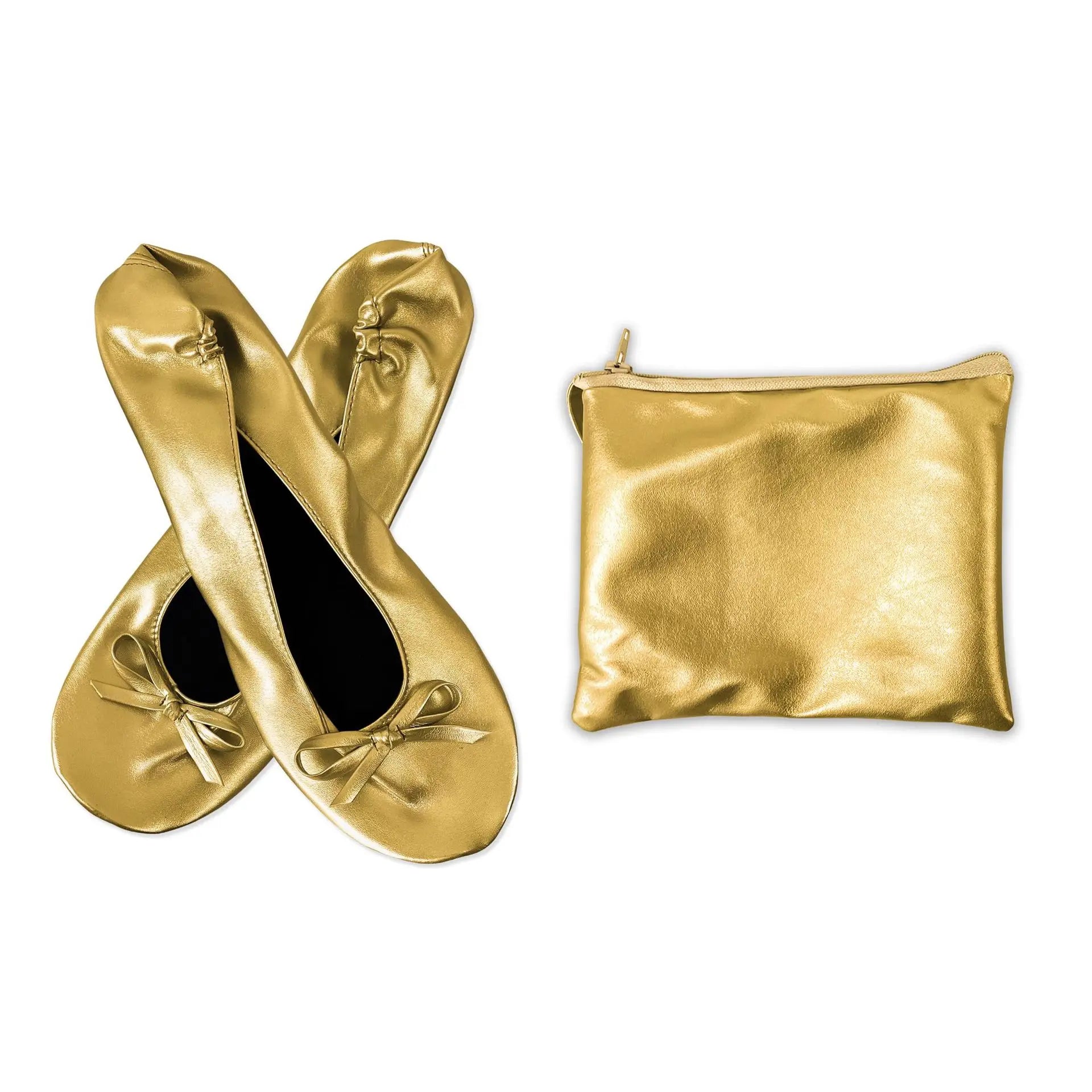 Flats & Ballet — Foldable Roll-Up Ballet Flats, Portable Purse-Size Travel Slippers — view 7 of flats & ballet