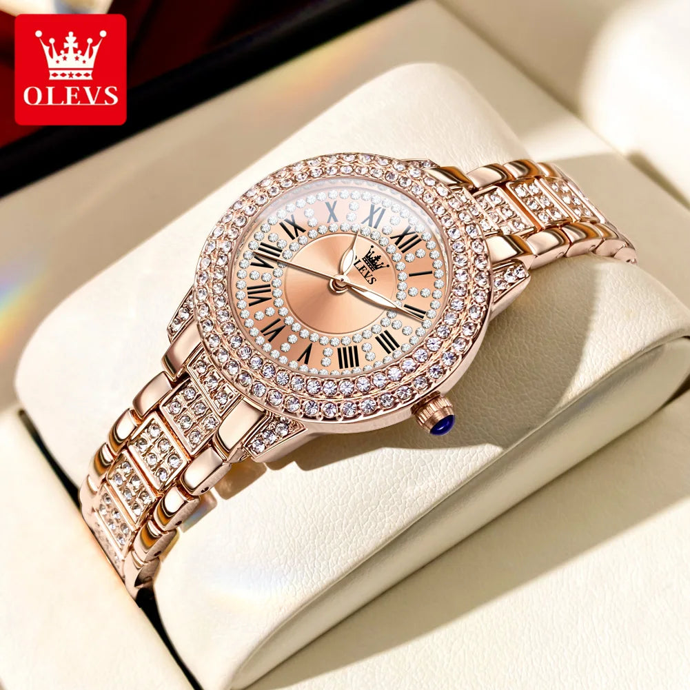 OLEVS 9943 Women's Luxury Watch — Original Fashion Quartz Wristwatch — view 7 of watches