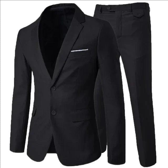 Men Suits For Wedding Elegant 3 Pieces 2 Set Jackets Vest Pants Luxury Blazers Outfit Fashion Classic Full 2024 Formal Costume