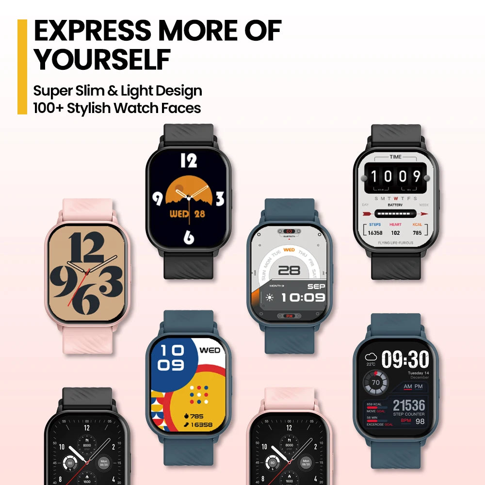 Zeblaze GTS 3 Smart Watch — 2.03in Voice Calling HD 100+ Sports Modes Smartwatch — view 5 of smart watches