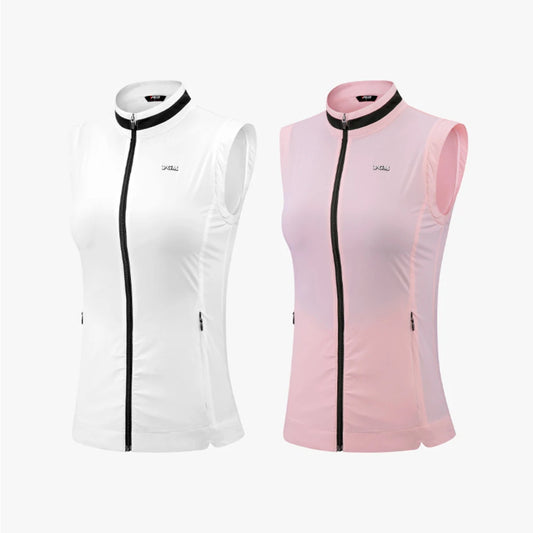 PGM Women Golf Vest Summer Lightweight and Thin Skincare Tank Top with Waist Reduction and Slim Appearance Coat Golf Sportswear