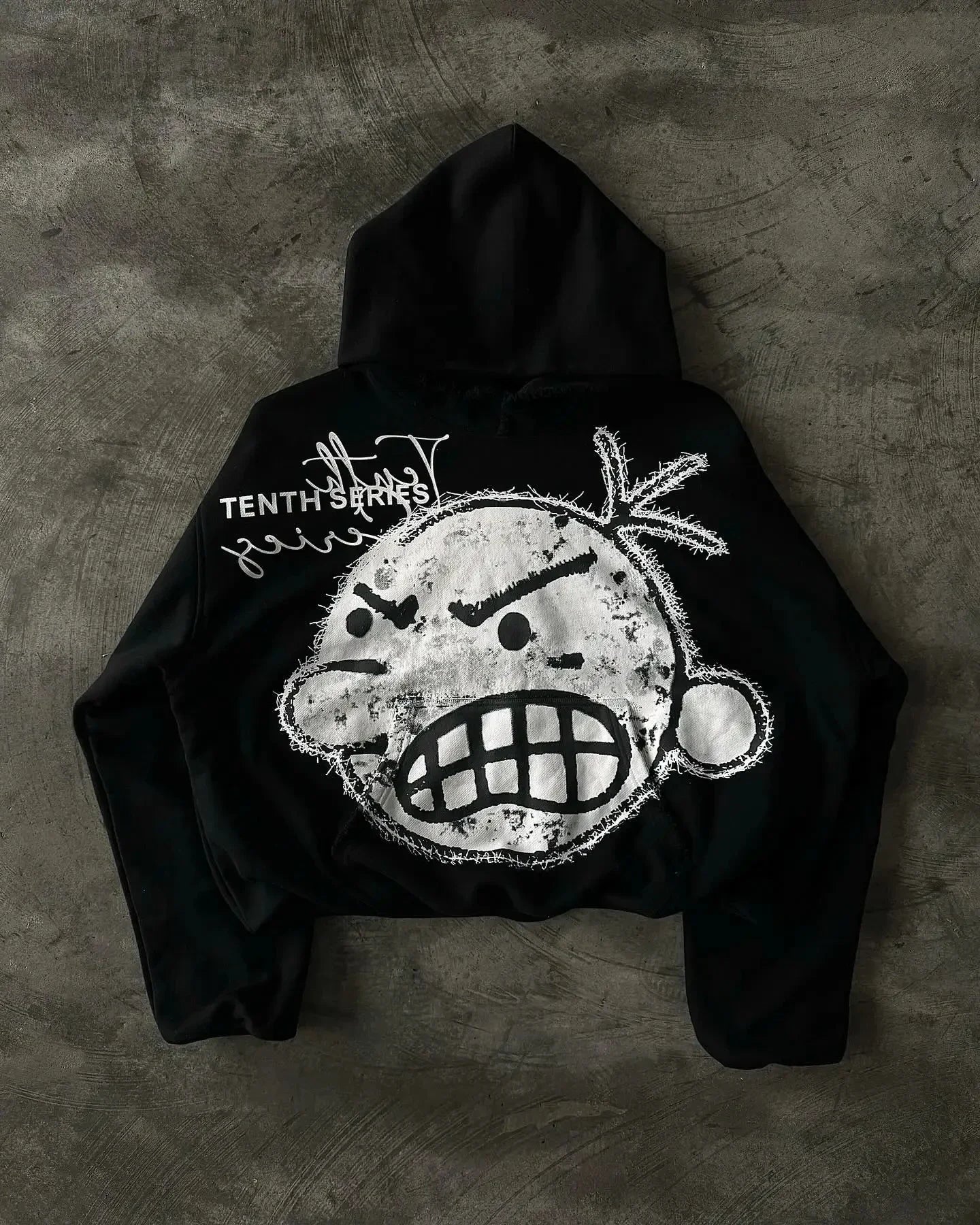 Goth Harajuku Big Hoodie Y2K Streetwear Men Women Sweatshirt Loose Hip Hop Hoodie Long Sleeve Pullover Streetwear